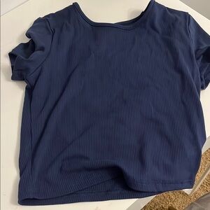 Navy Blue Women's Top